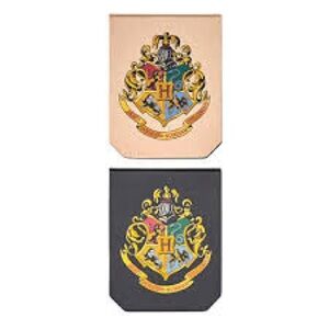 ⚜️NWT Harry Potter Hogwarts Crest Bookmarks Magnetic Set of 2 Universal Studios